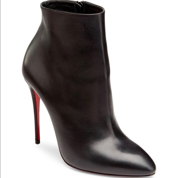 Christian Louboutin Shoes - Christian Louboutin Calfskin Eloise Booties 100mm